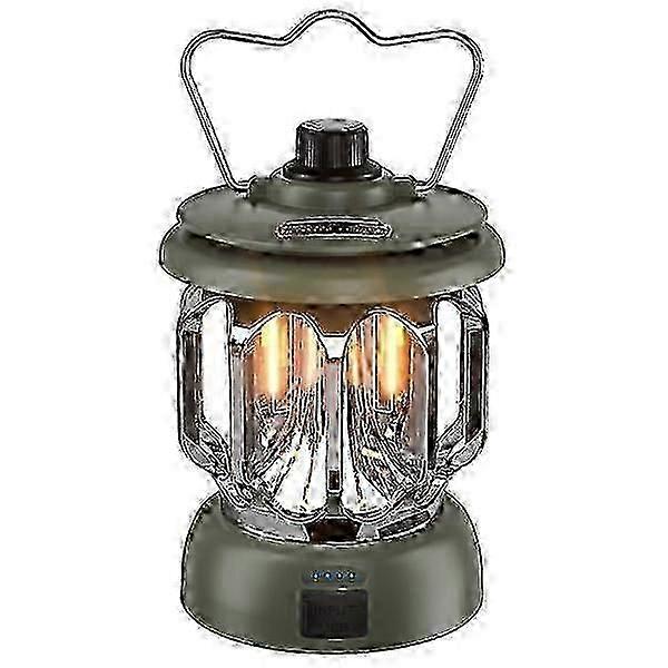 Rechargeable retro waterproof camping lantern hwy