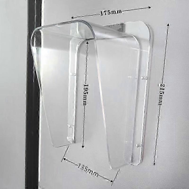 Waterproof Plastic Cover for Keypad Doorbell Card Reader Sun Shell Protector Case Rainproof Security Access Control Guard