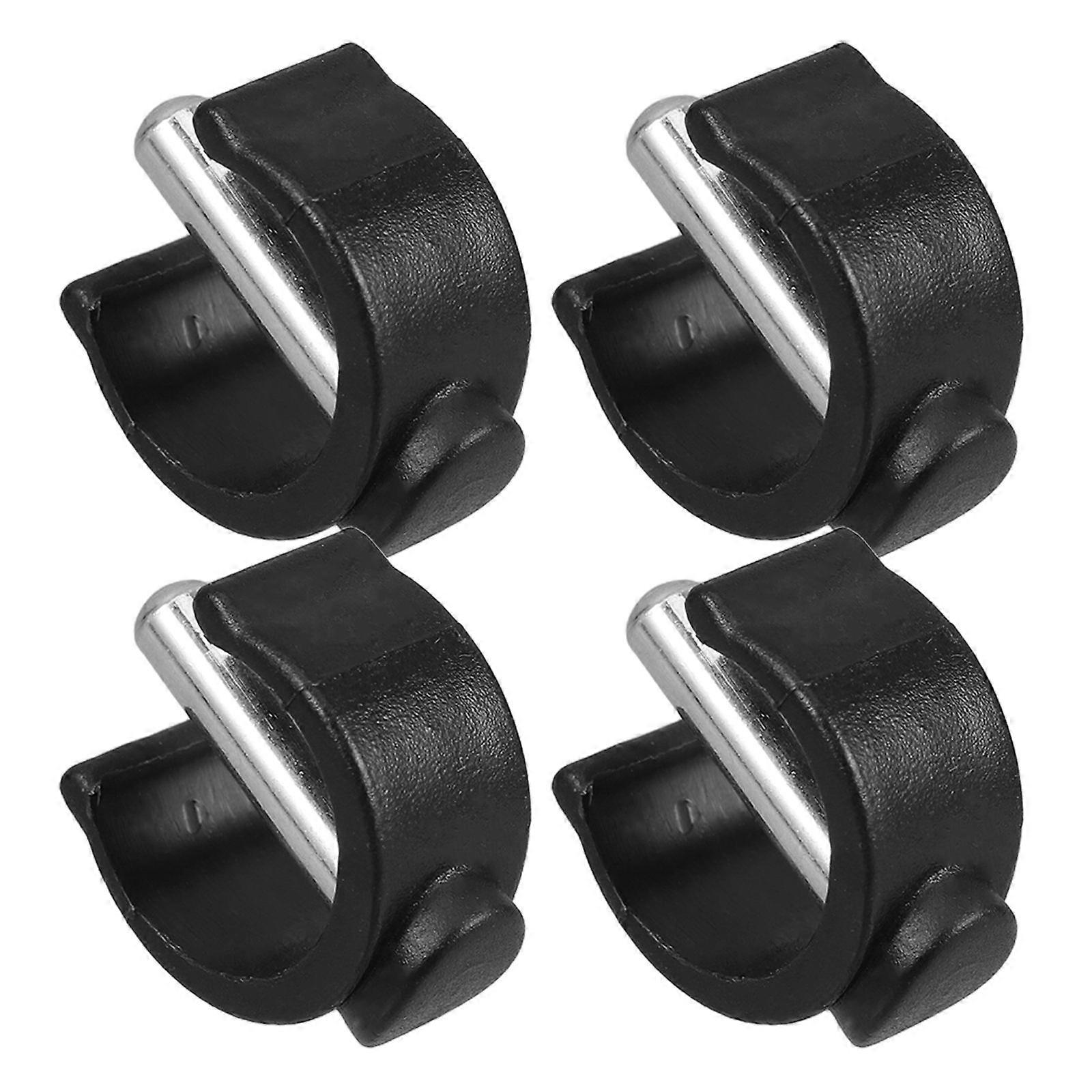 12 Pcs Durable C-Shape Walking Stick Clips For Disabled Walker Shower Safety Tool-Free Assembly Anti-Slip Function