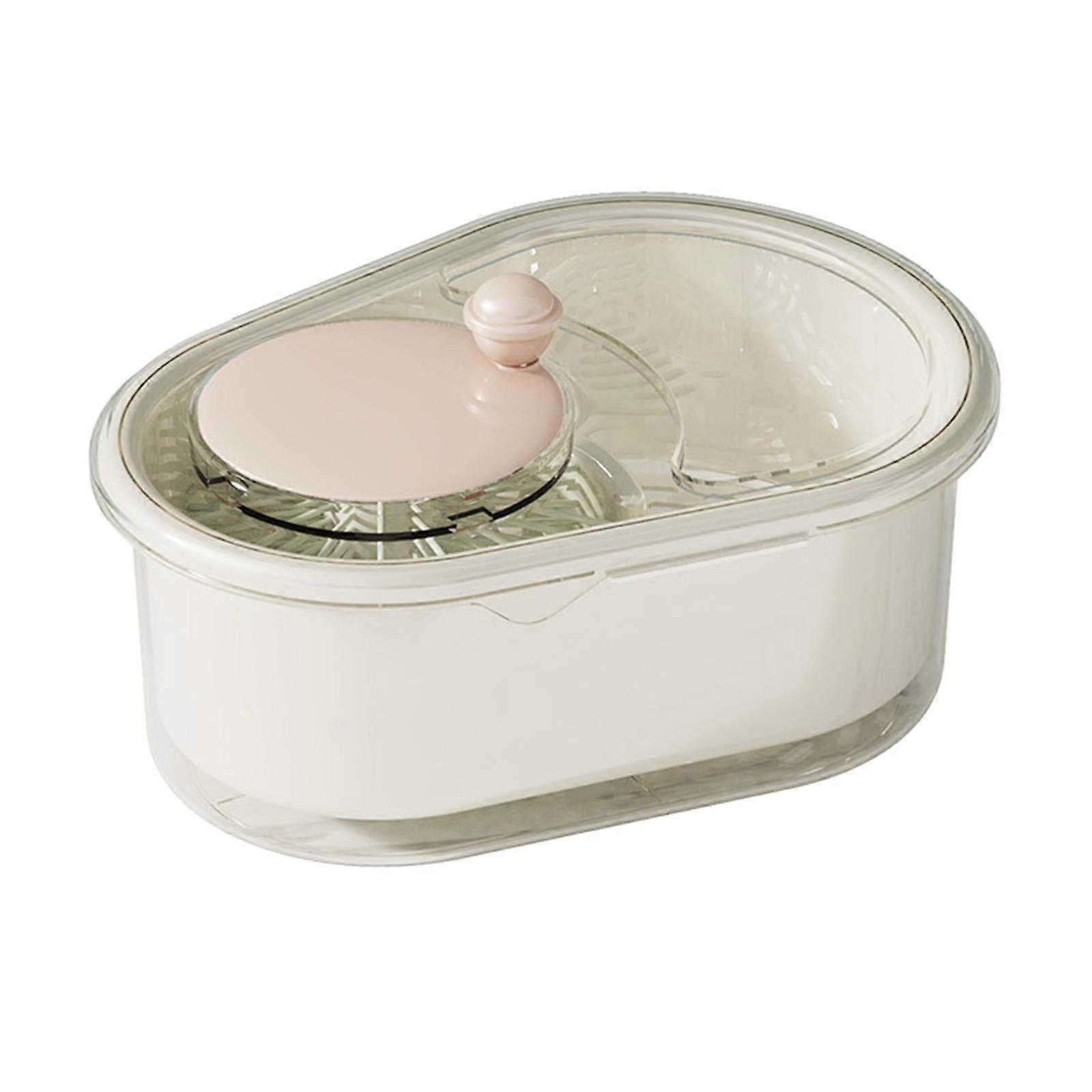 Hand Crank Fruit Washer Self Draining Draining Washing Basket for Vegetables