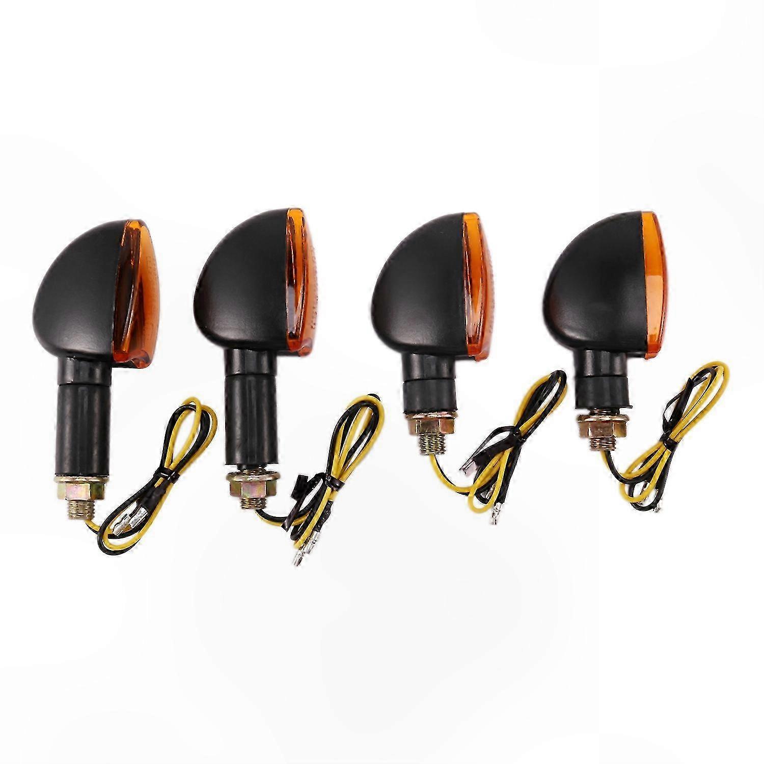 12V Universal Motorcycle Turn Signal Light Flashing Halogen Bulb Front Back Indicator Blinker