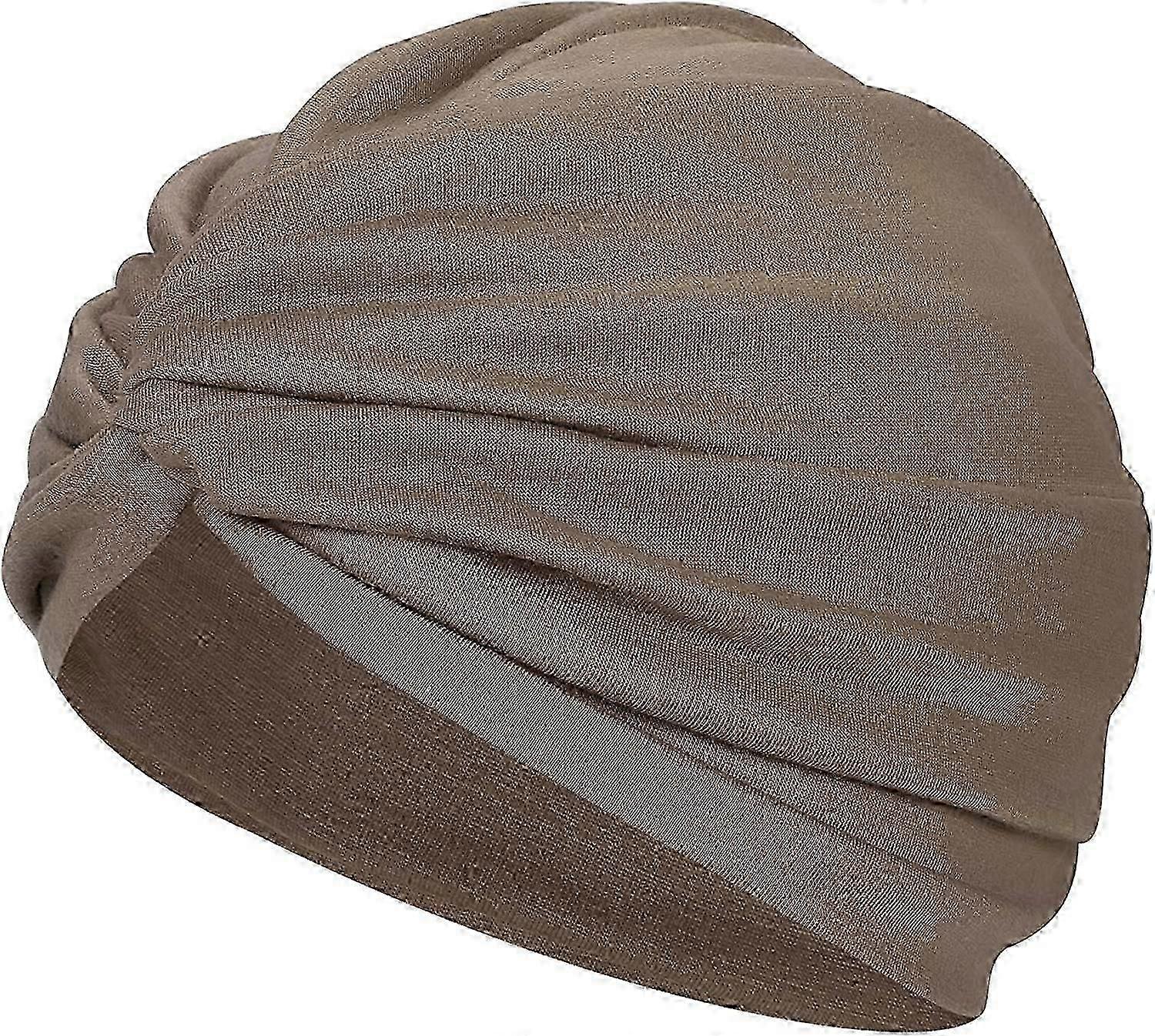 Chemio Cap per Le Donne Turbante di Cotone Cappello Turbante Copricapo Testa Ordito Elastico Foulard Cap Stretch Soft Sleep Cap Moda Slouchy Beanie Cappello Teschio per