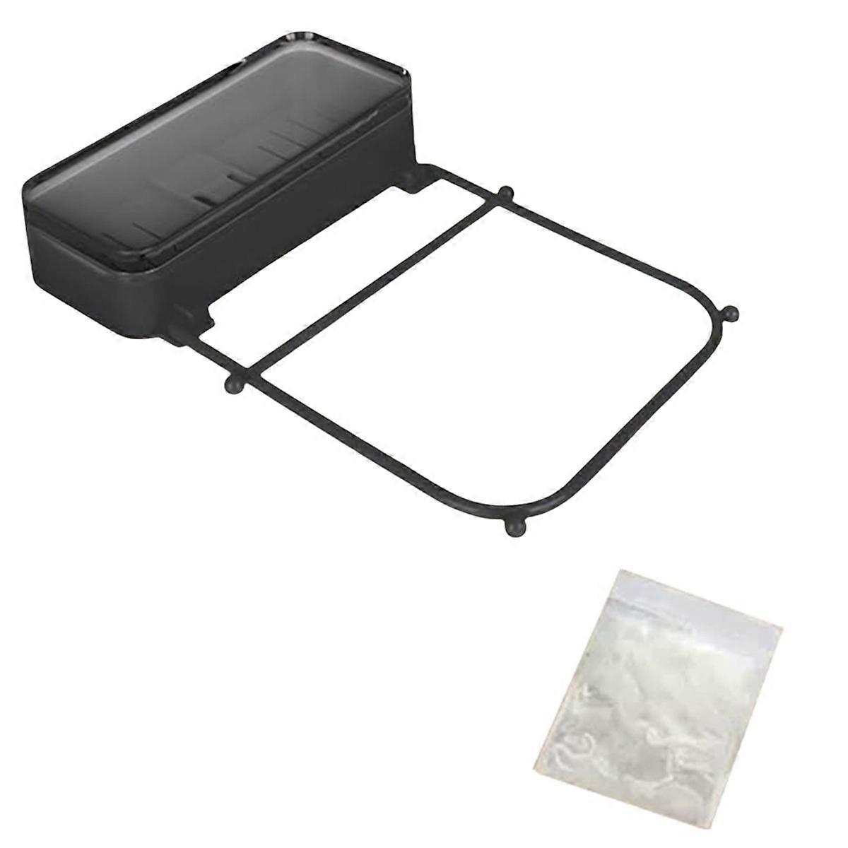 Foldable Sink Strainer with Mesh Bag and Suction Cup