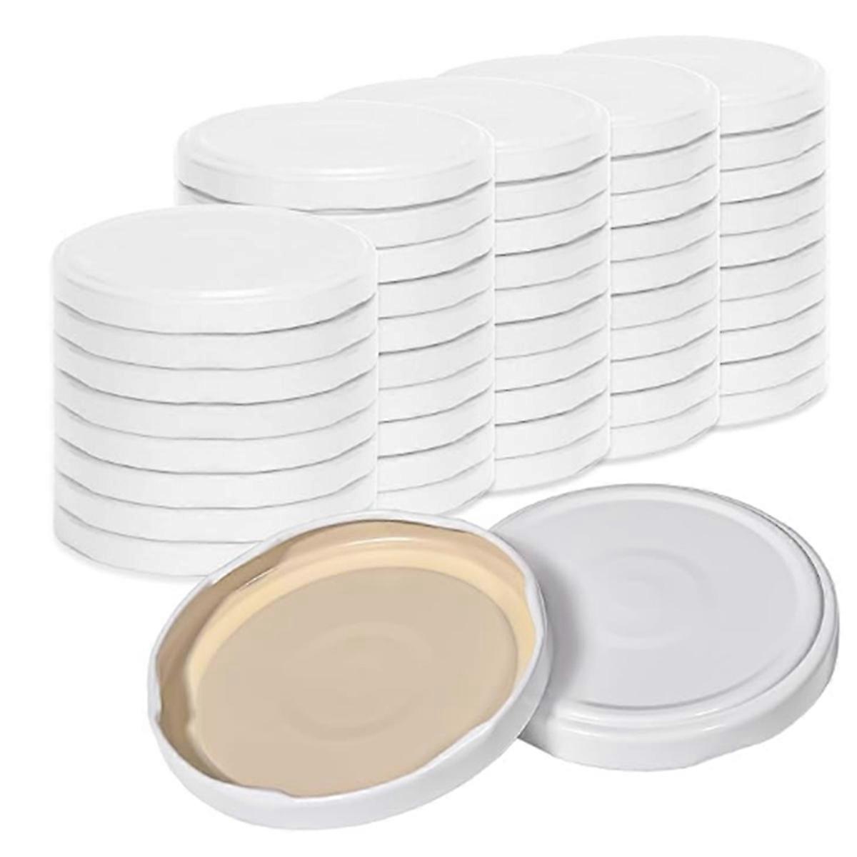 50Pcs Screw Lids to Type 82-Replacement Lids for Preserving Jars,Twist Off Lid,Preserving Lids for Jam,Preserving