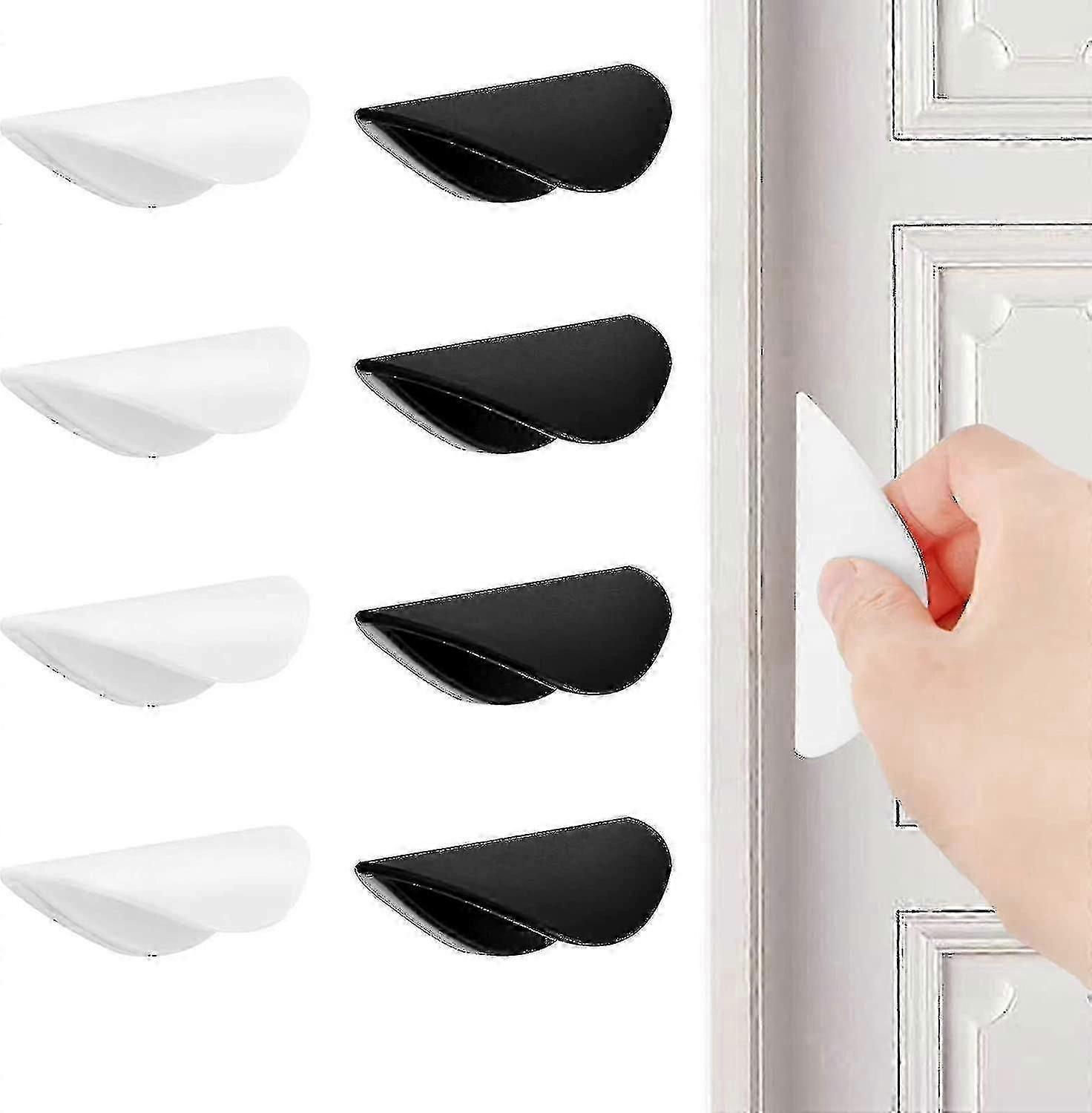 Set Of 8 Balcony Door Handles To Stick On The Outside - Self-adhesive Door Handles - Balcony Door Handles-yvan