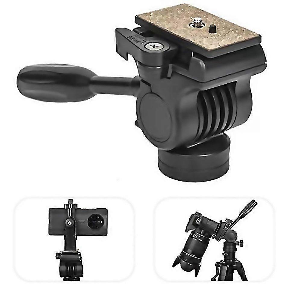 For Yunteng Vct850 Camera Camcorder Hydraulic Gimbal Adapter 1 4 Screw Interface