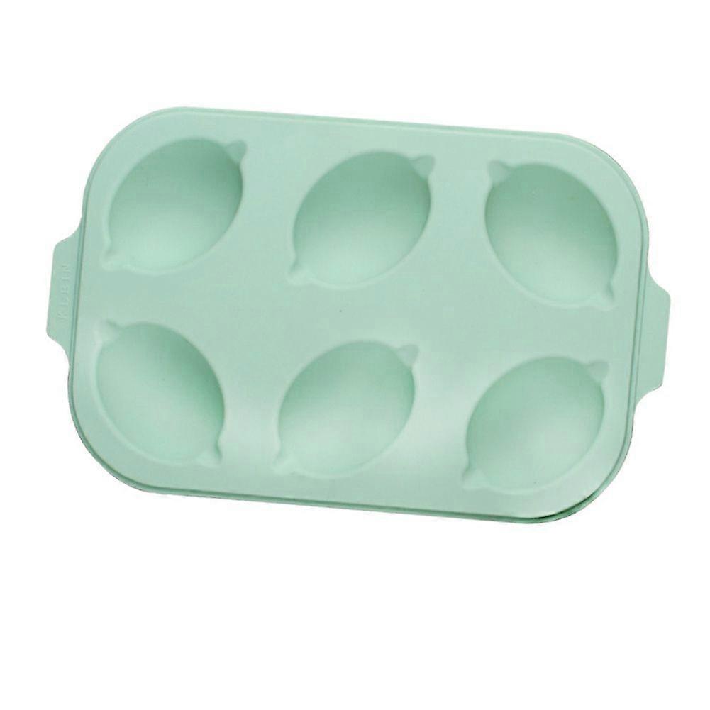 6 Lemon Cake Mold Small Bread Mold Non Stick Silica Gel