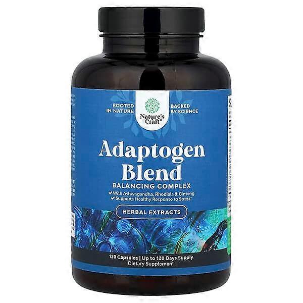Nature's Craft, Adaptogen Blend, 120 Capsules
