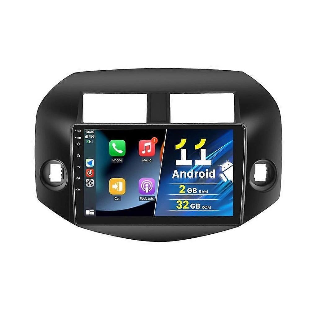 For Toyota Rav4 2006-2012 Radio Android 11 Car Stereo Radio Wifi