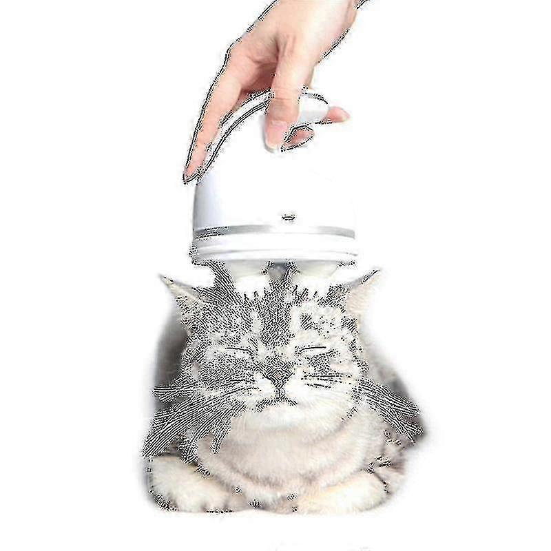 電気猫のおもちゃのペットの頭マッサージャー猫ハンドヘルドマッサージブラシ自動グルーミングツール