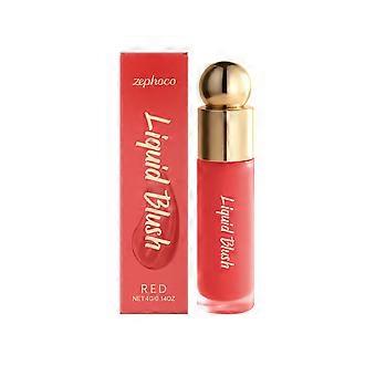 Red 4g moisturizing liquid blush series contouring three-dimensional long-lasting makeup brightens the complexion and shows color makeup