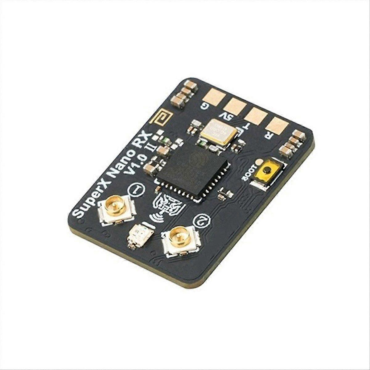 For SuperX ELRS Nano 2.4G+915M Receiver Dual-Band Dual-Receiver for RC FPV Long Range Racing Drone