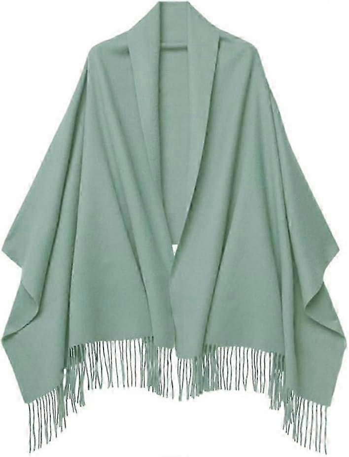 Cachecol de caxemira para mulheres 80''*27'' Lenços de inverno femininos com caixa de presente Pashmina Xales e Wraps Cachecol grosso de grandes dimensões