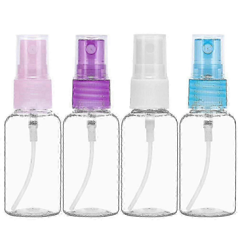 30ml Portable Refillable Plastic Bottles Pump (4pcs)