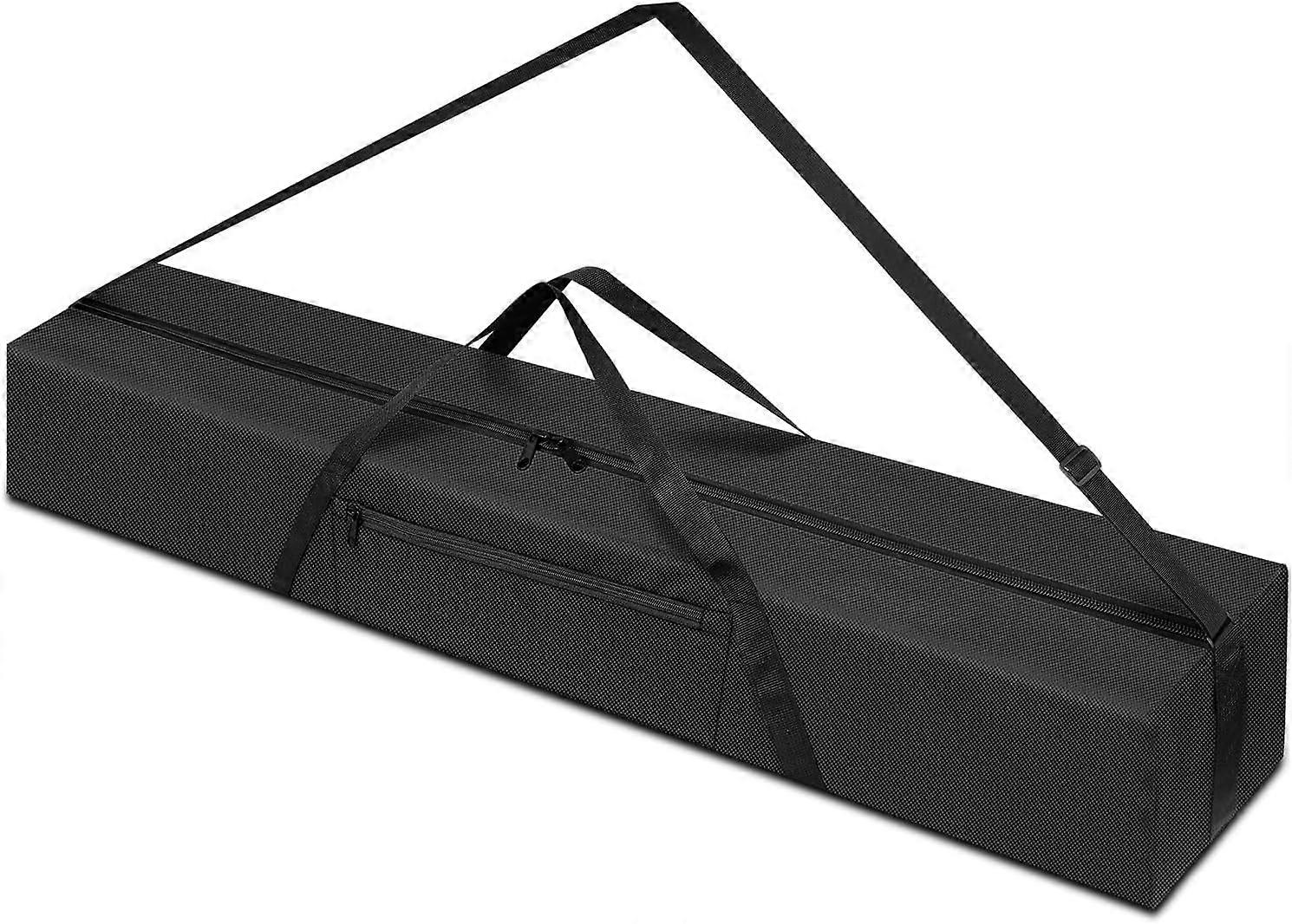 Tripod Carrying Case - 45 Inch 600D Oxford Tripod Bag with Shoulder Straps and Dual Handles Full Zippers for Lights,