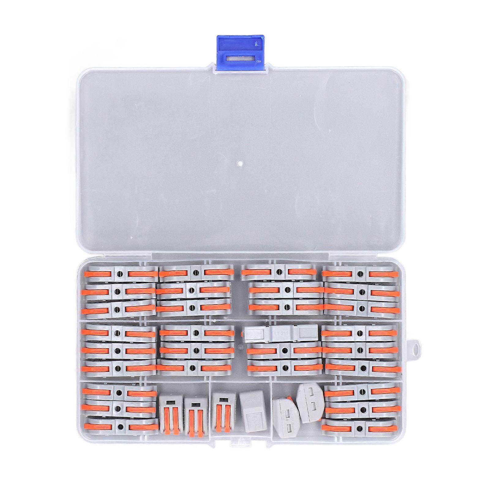 36 Pcs Quick Wire Connector Push in Lever Splicing Wire Connector Electrical Wiring Terminal Block