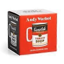 Warhol Soup Can Color Changing Ceramic Mug by Galison Mug Book