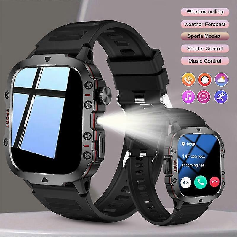 Smart Watch with Wireless Calling, Multi-Sport Modes, Call & Message Alerts, Custom Wallpaper, Compatible with iPhone/android
