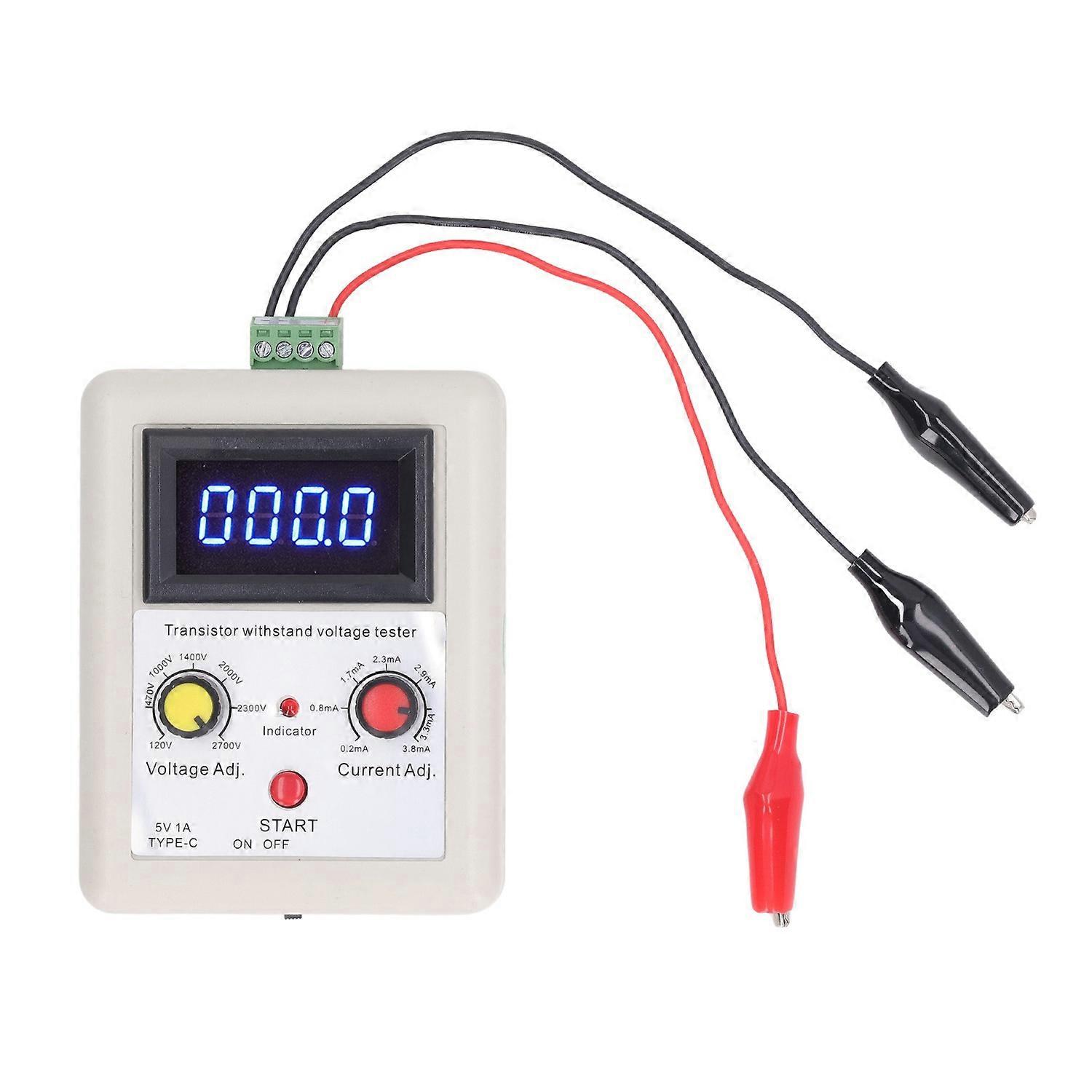 Withstand Voltage Tester Digital Voltage Capability Detector for Diode MOS Triode Transistor 120V‑27