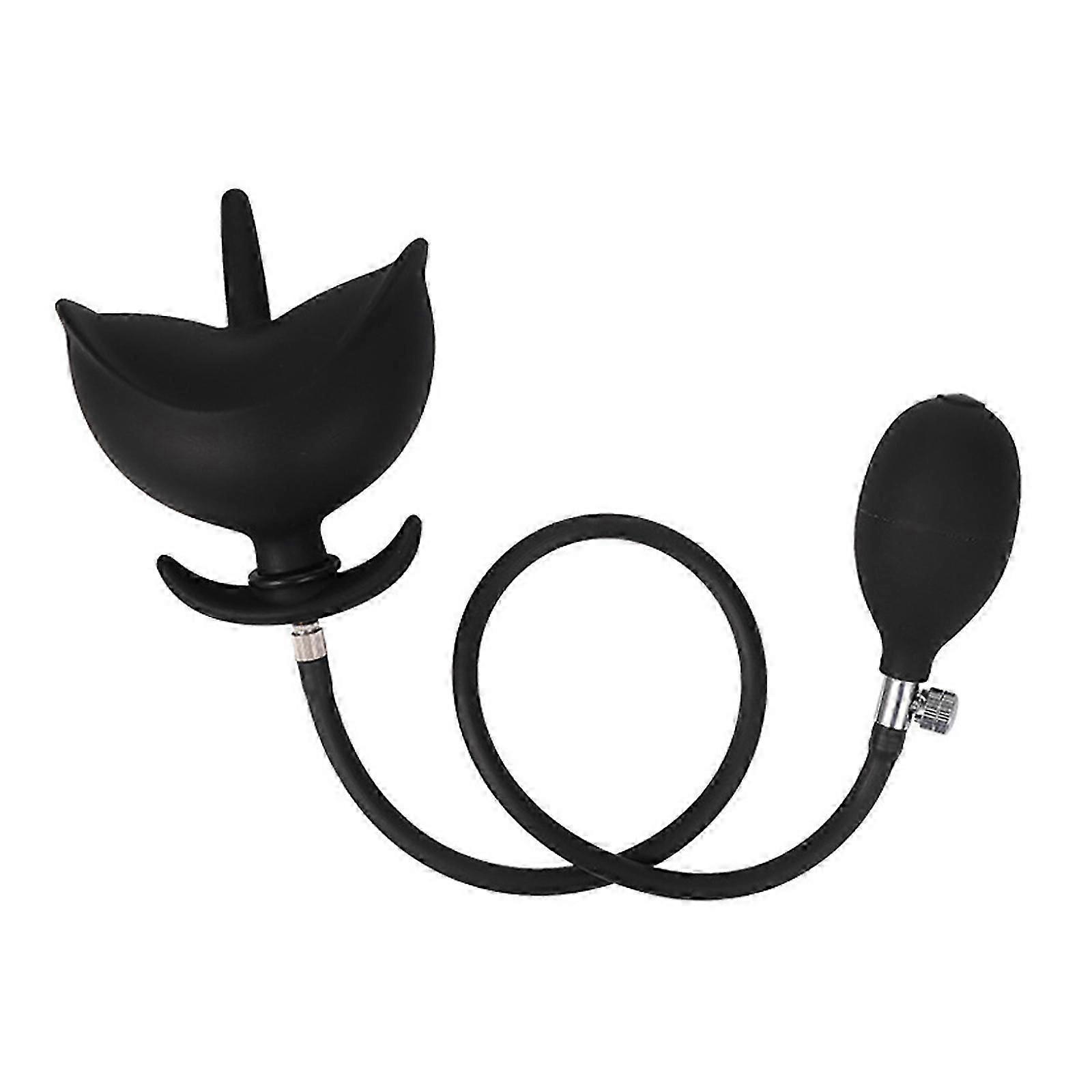 Liquid Silicone Inflatable Plug for Adults Couples