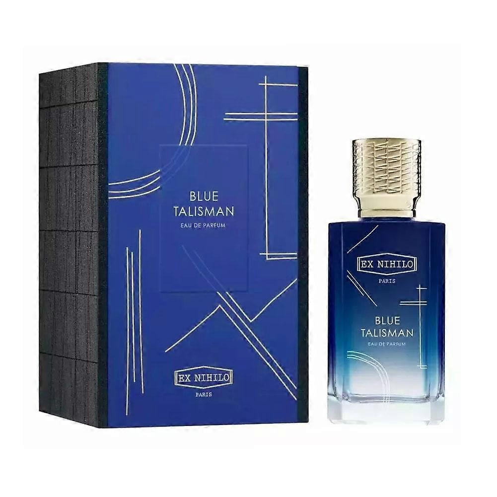 Blue Amulet Perfume 100ml Long Lasting Fragrance Elegant Portable Refillable For Travel Daily Use Unique Gift