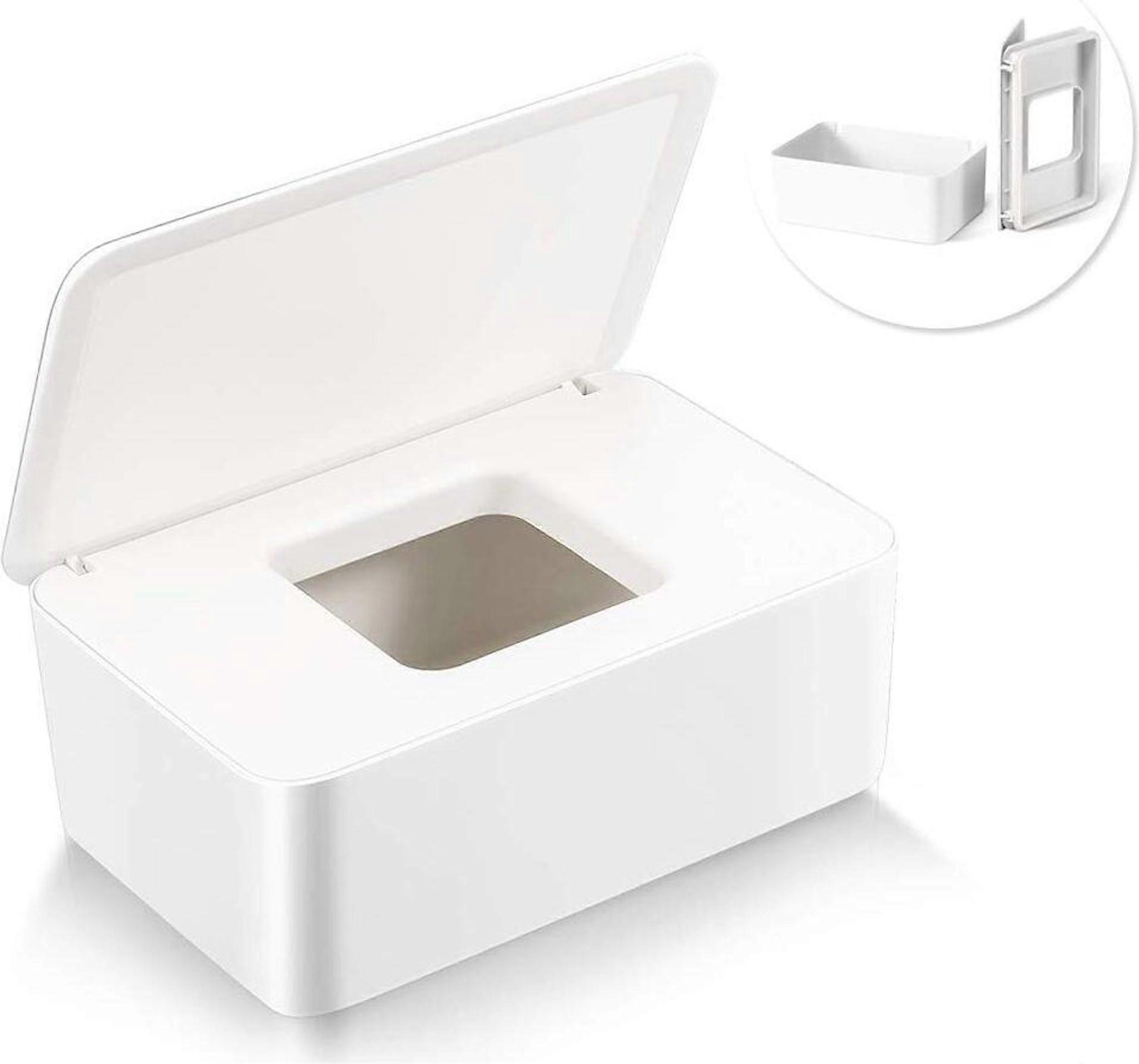 Tissue box Tissue box Tissue box with lid (White)