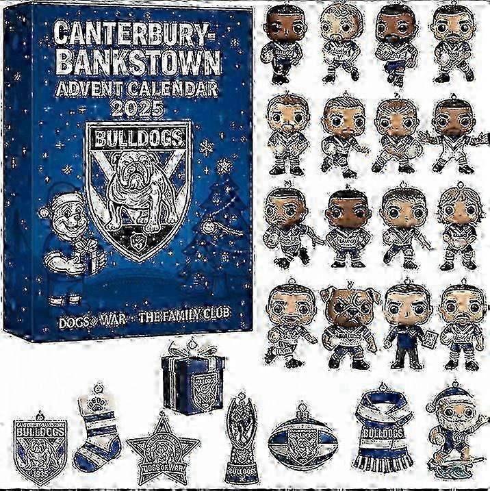 2025 Christmas Advent Calendars Decoration Acrylic Full Style - 2D Desgin