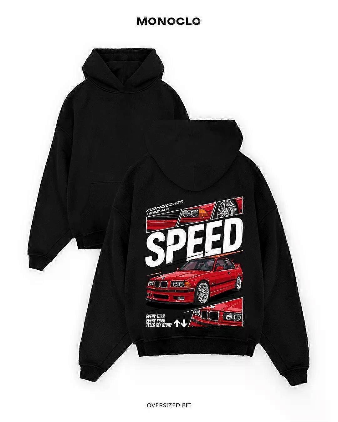 Bmw E36 Speed Hoodie Pullover Rockinstone New