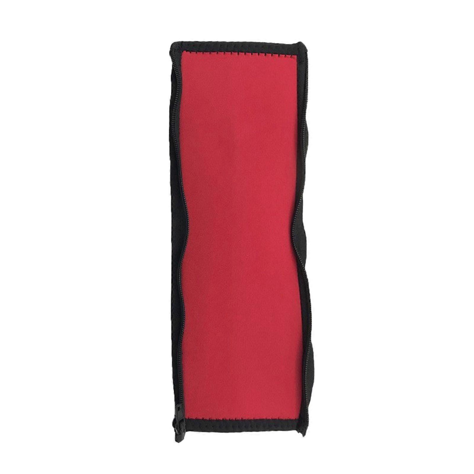 Thin Flexible Earphones Pillow With Smooth Face For Hassle Complimentary Cleaning  Red