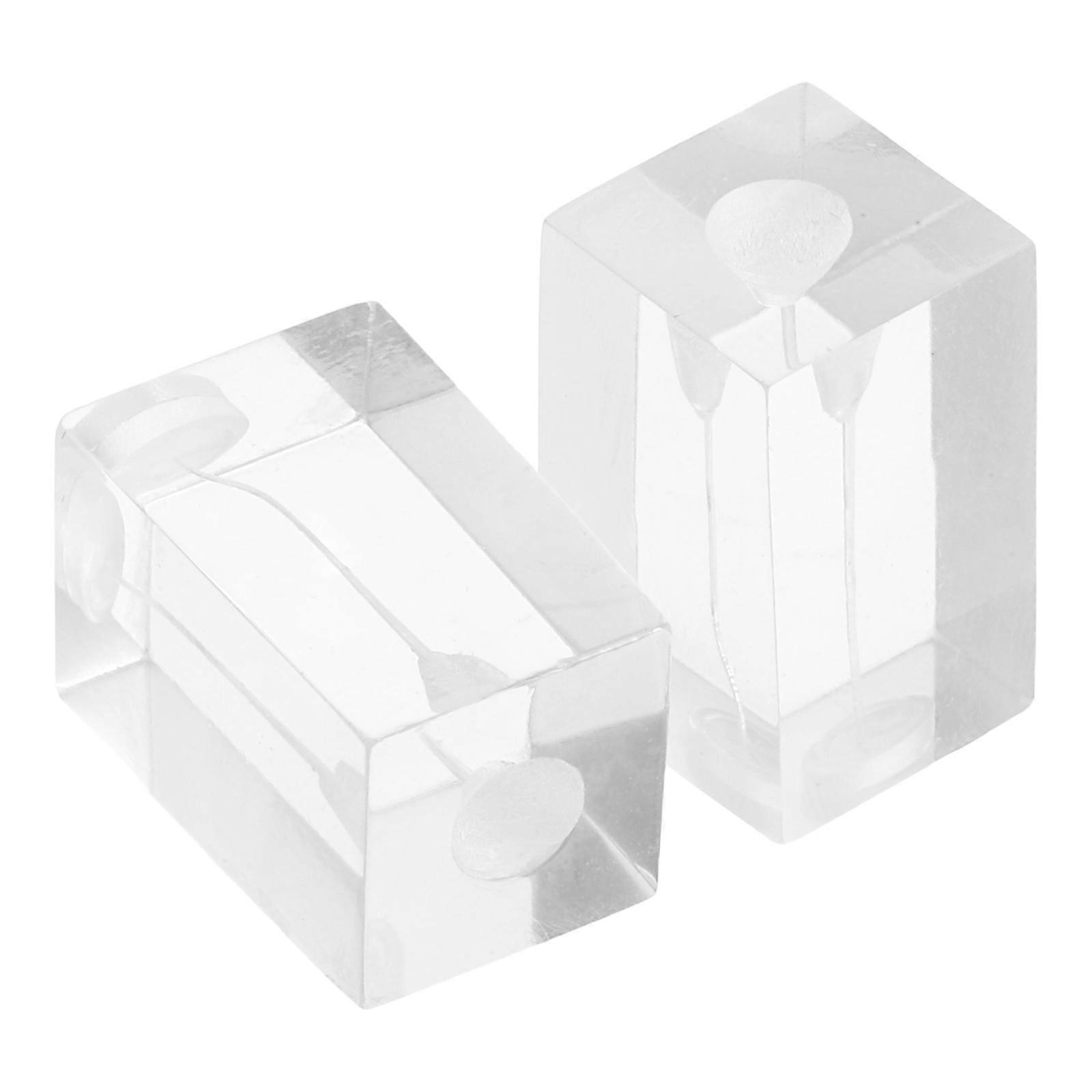 Root Canal Transparent Resin Teeth Root Canal Practice Model for 4Pcs