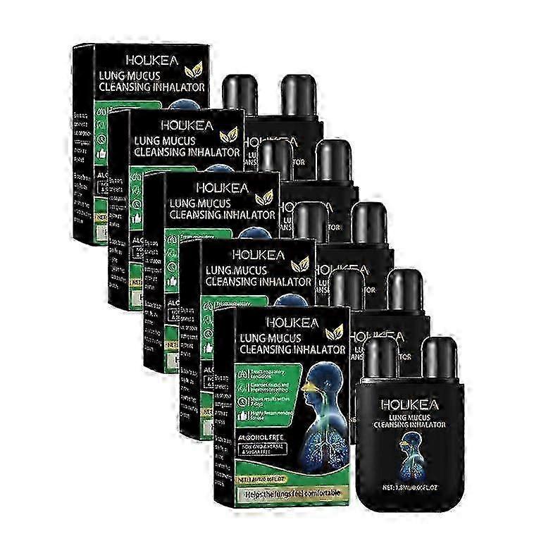 1-5x Lung Mucus Cleansing Inhaler with Herbal Lung Cleanser for Deep Lung Health Support