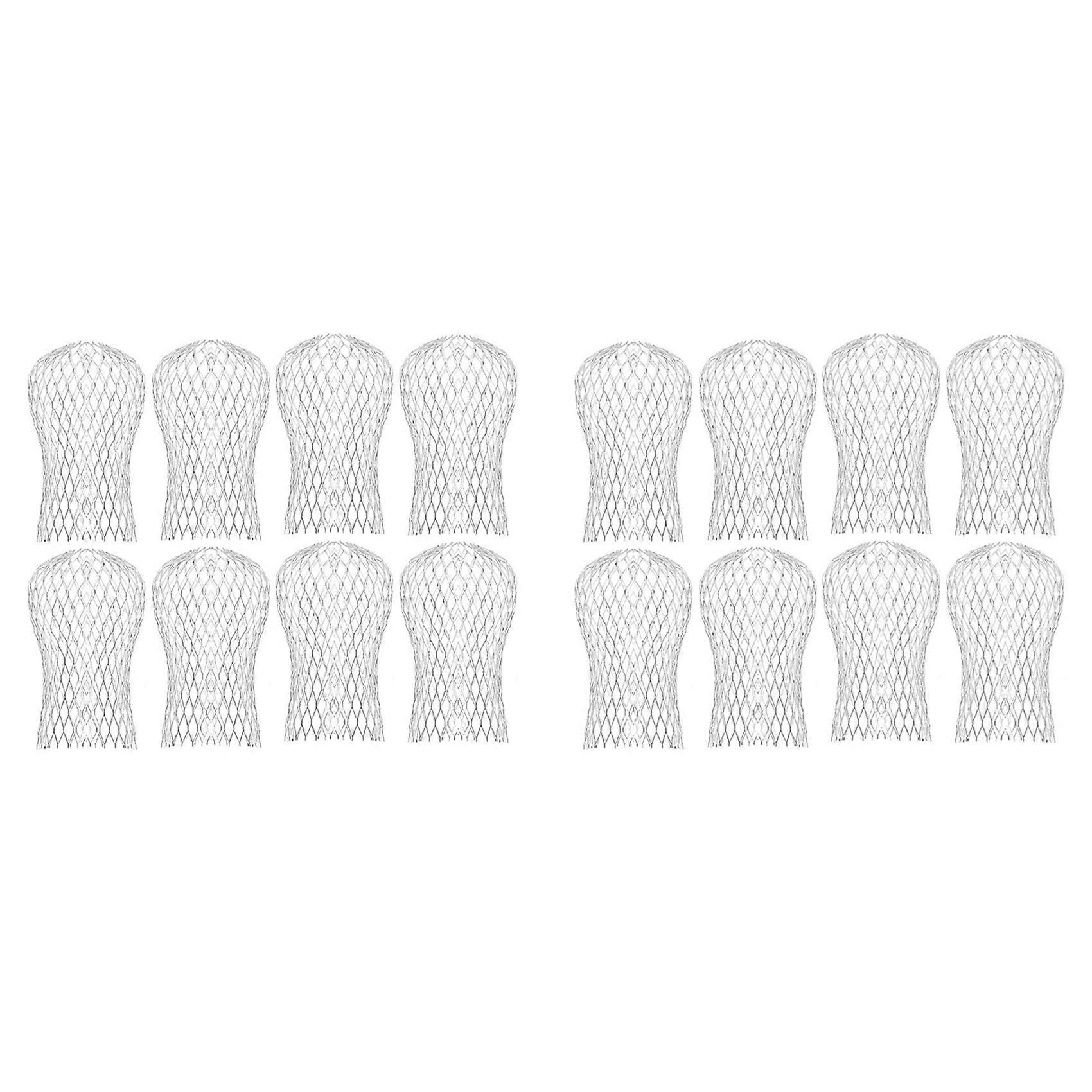 16Pcs Gutter Downspout Guard,Down Pipe Filter Mesh,Gutter Downpipe Leaf Screen Covers,Keeps Gutter Downpipes Clear