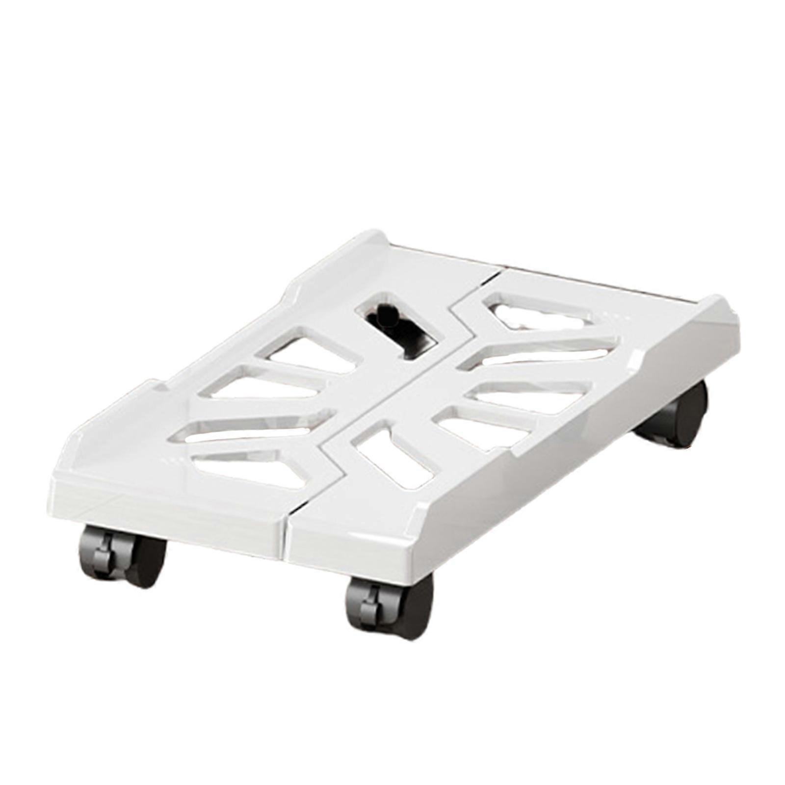 MultiPurpose PC Tower Stand for Improved Ventilation,Computer Tower Stands Compatible for Various Decors Styles  White