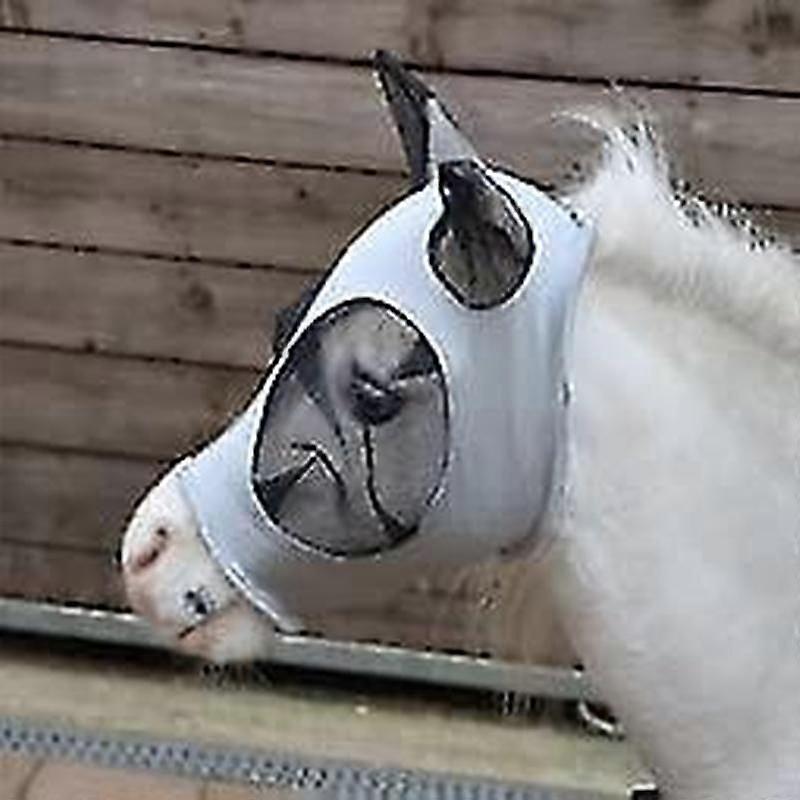 Shetland pony fly mask lycra with ears