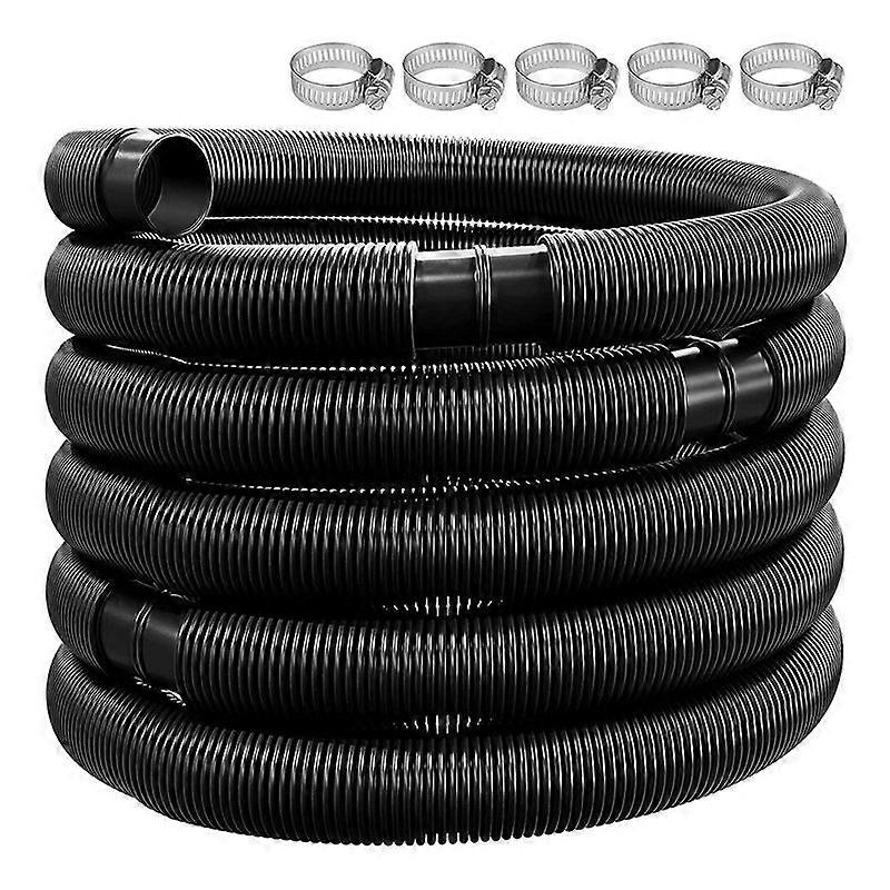 6. Swimming Pool Hose Diameter 32 Mm,Black