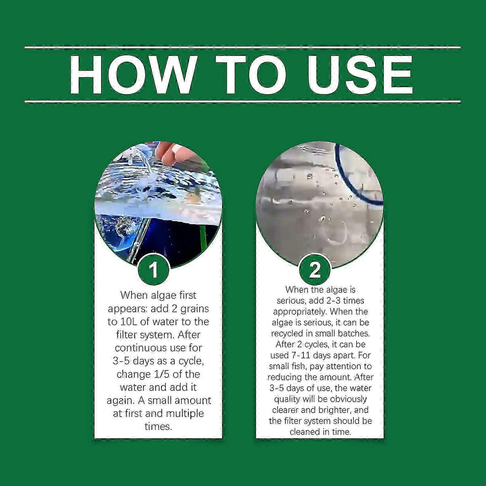 قرص تنقية مياه حوض السمك القوي - تنقية المياه بسرعة - أكوا آمن لخزان الأسماك - أقراص تنقية المياه لحوض الأسماك