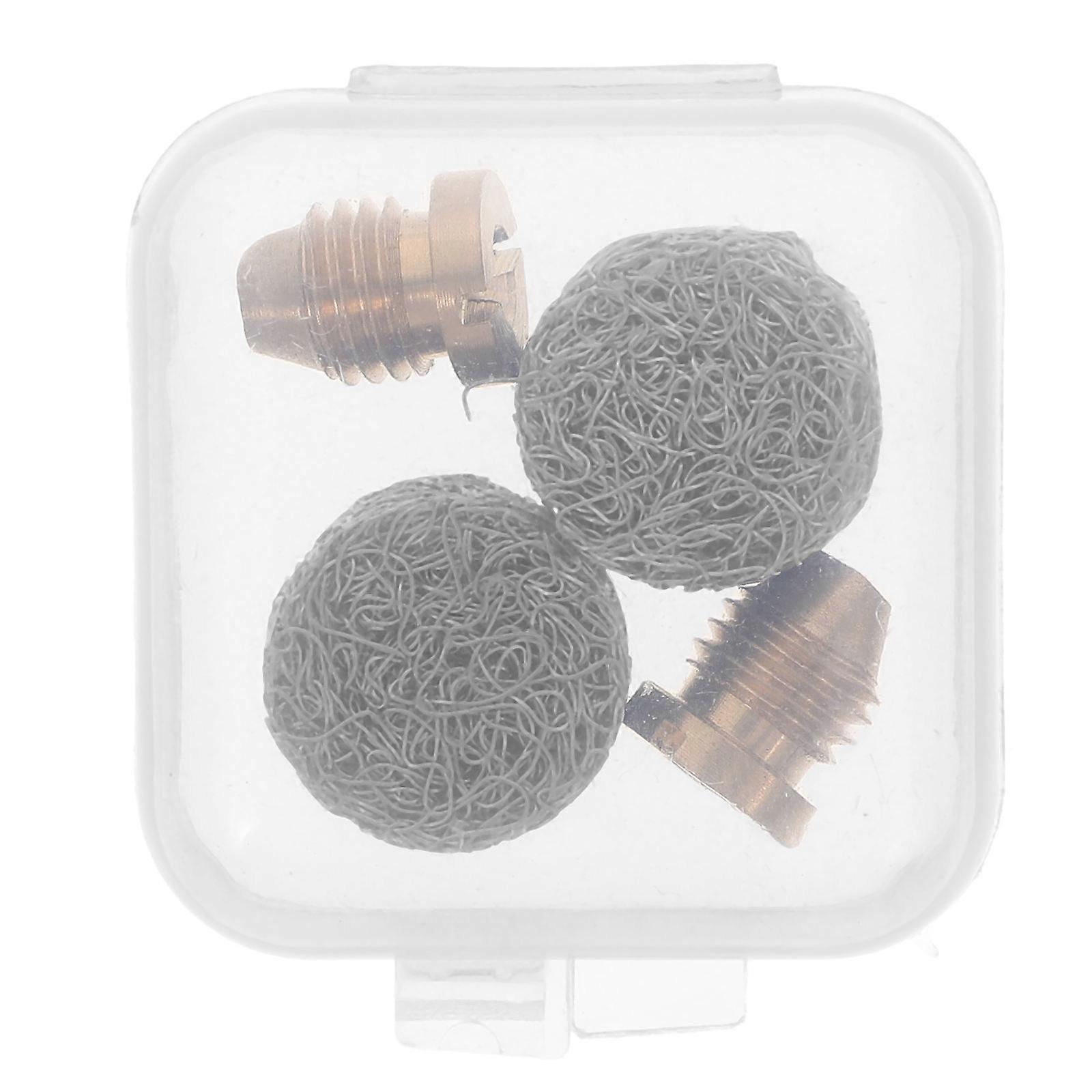 High Pressure Foam Lance Orifice Nozzle Tips with Mesh Filter Set 4Pcs