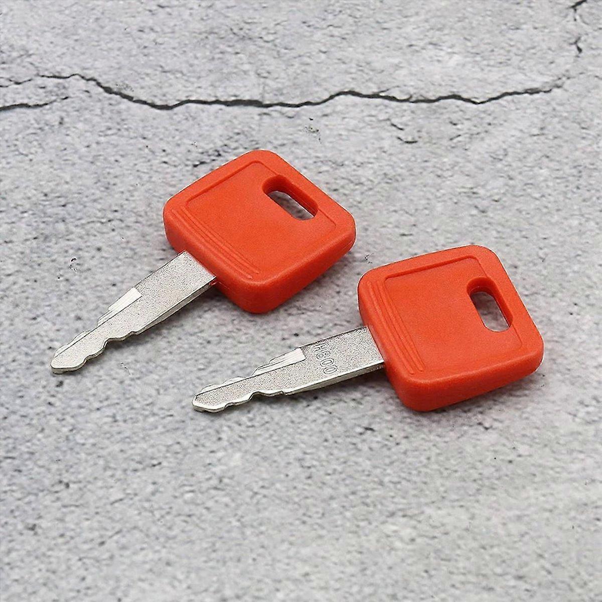 10Pcs Ignition Keys H800 for Excavator Case 
