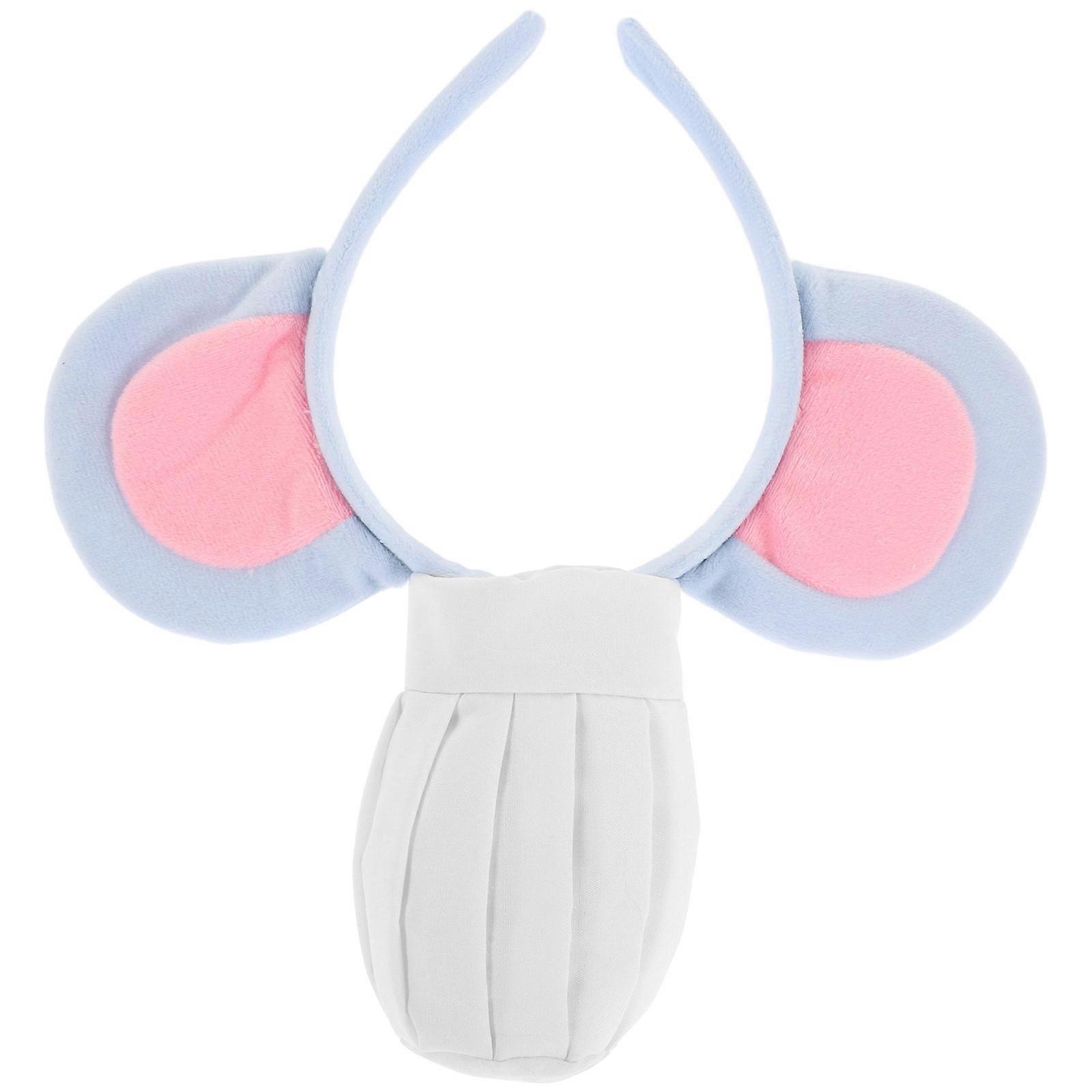 Mouse Ears Headband with Chef Hat for Decoration Halloween Accessory