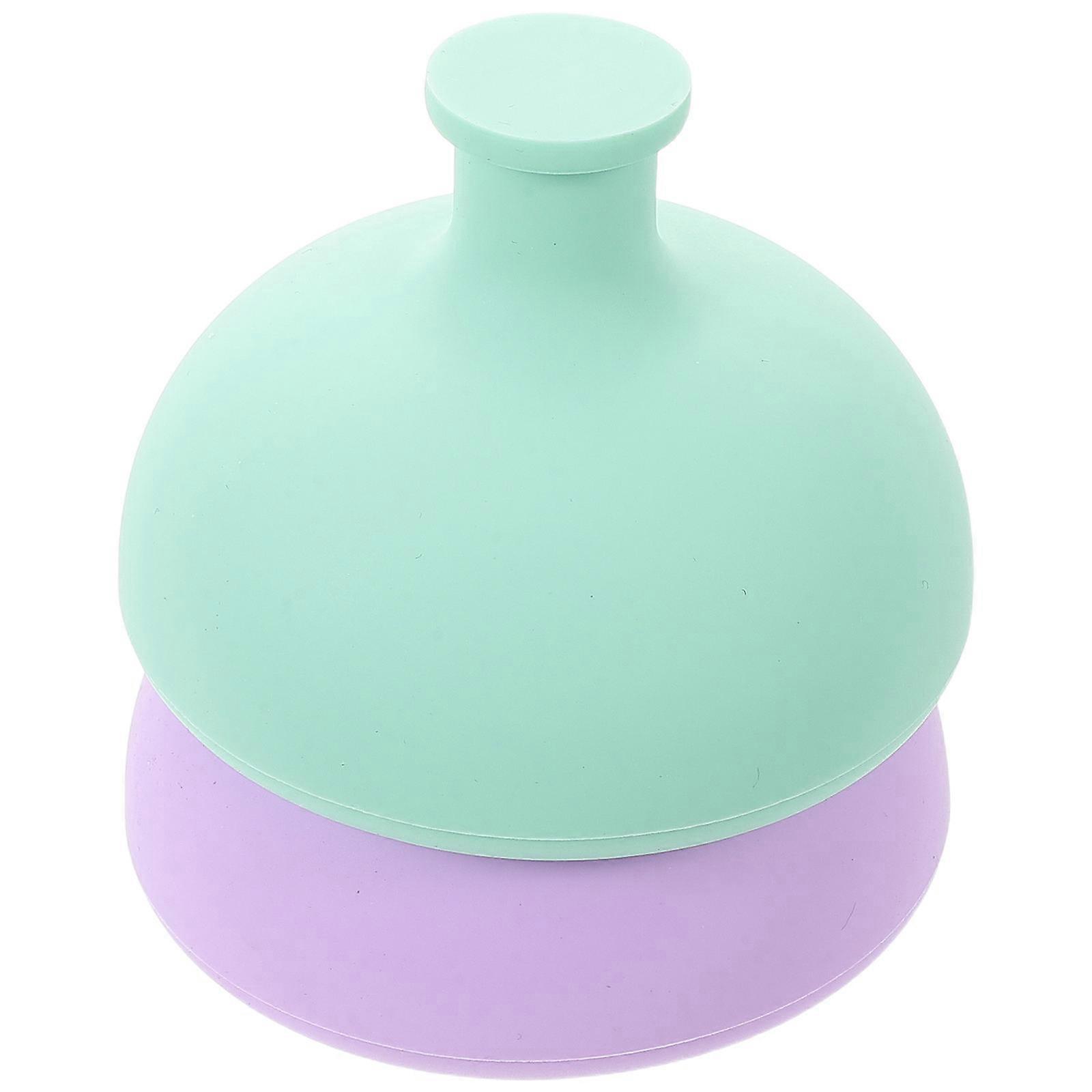 Chest Percussion Cup Silicone Device for Mucus Removal 6Pcs Assorted Color