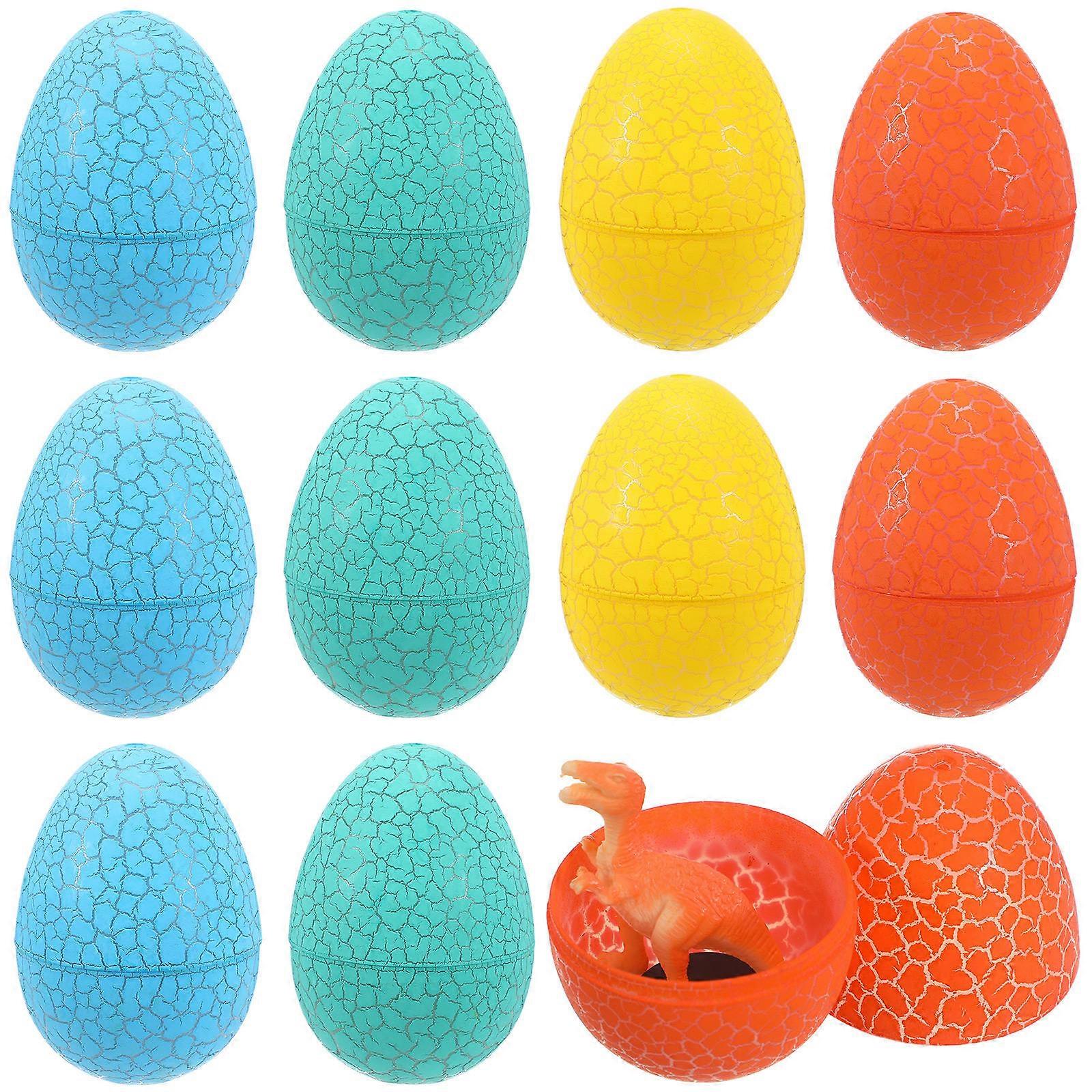 Dinosaur Egg Toy Set for Playing Use Including Sturdy Educational Dinosaur Toys