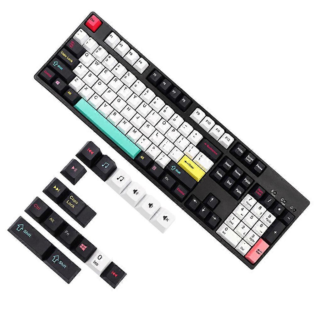 Computer Keyboard Keycaps Keyboard Caps for Typing 2Sets