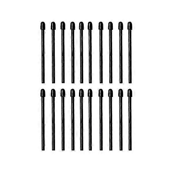 (20 Pack) Marker Pen Tips/nibs For Remarkable 2 Stylus Pen Replacement Soft Nibs/tips Black [DB] Black