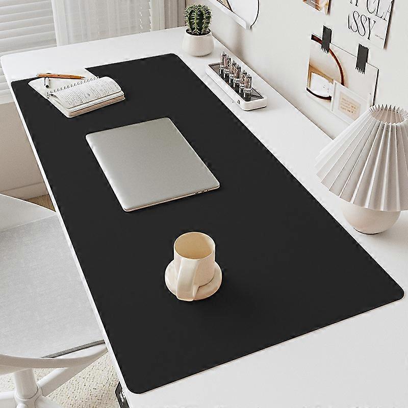 PU Leather Mouse Pads Desk Mat for Office Solid Color Computer Pad Keyboard Pads