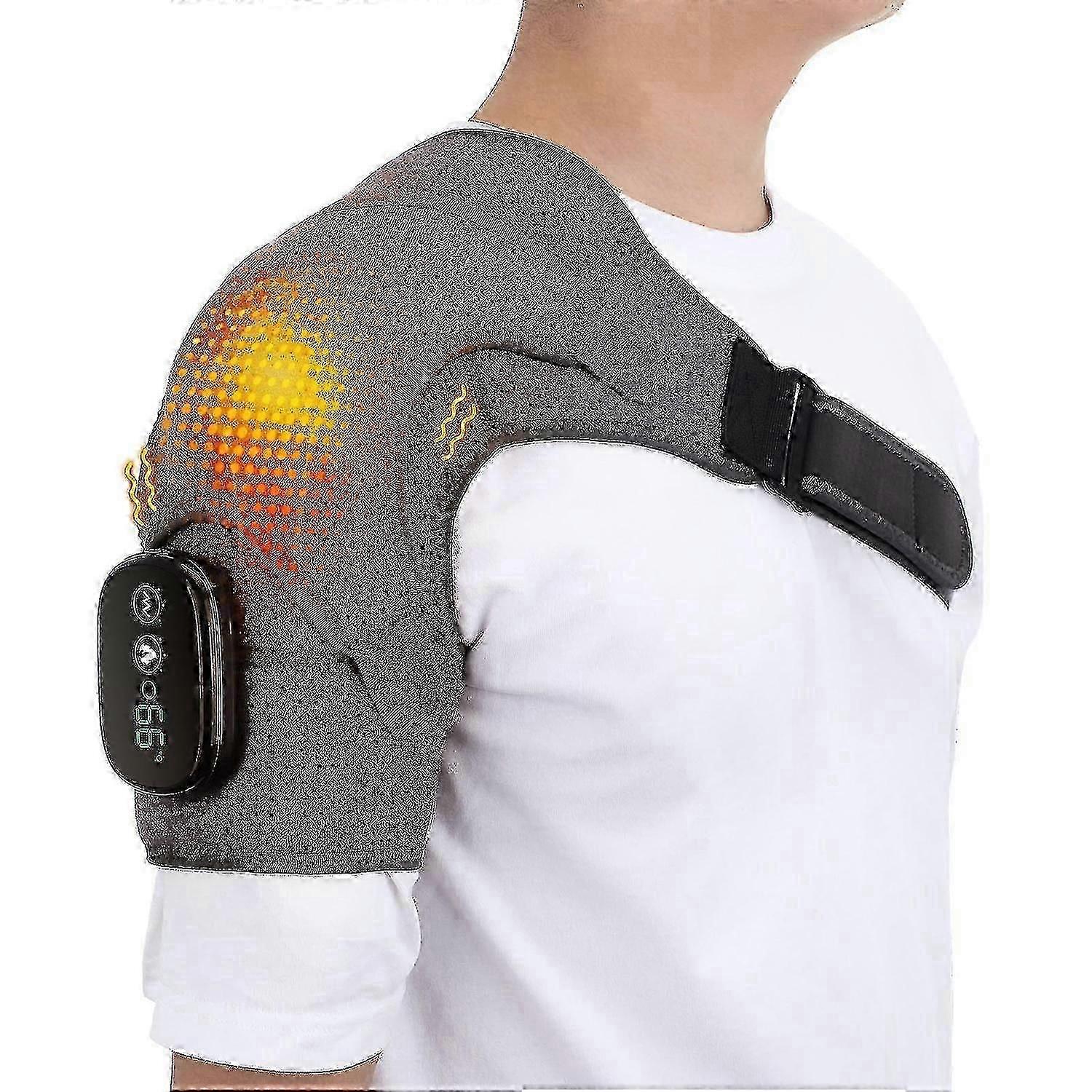 Electric Shoulder Heating Pad Massager with Massage Function