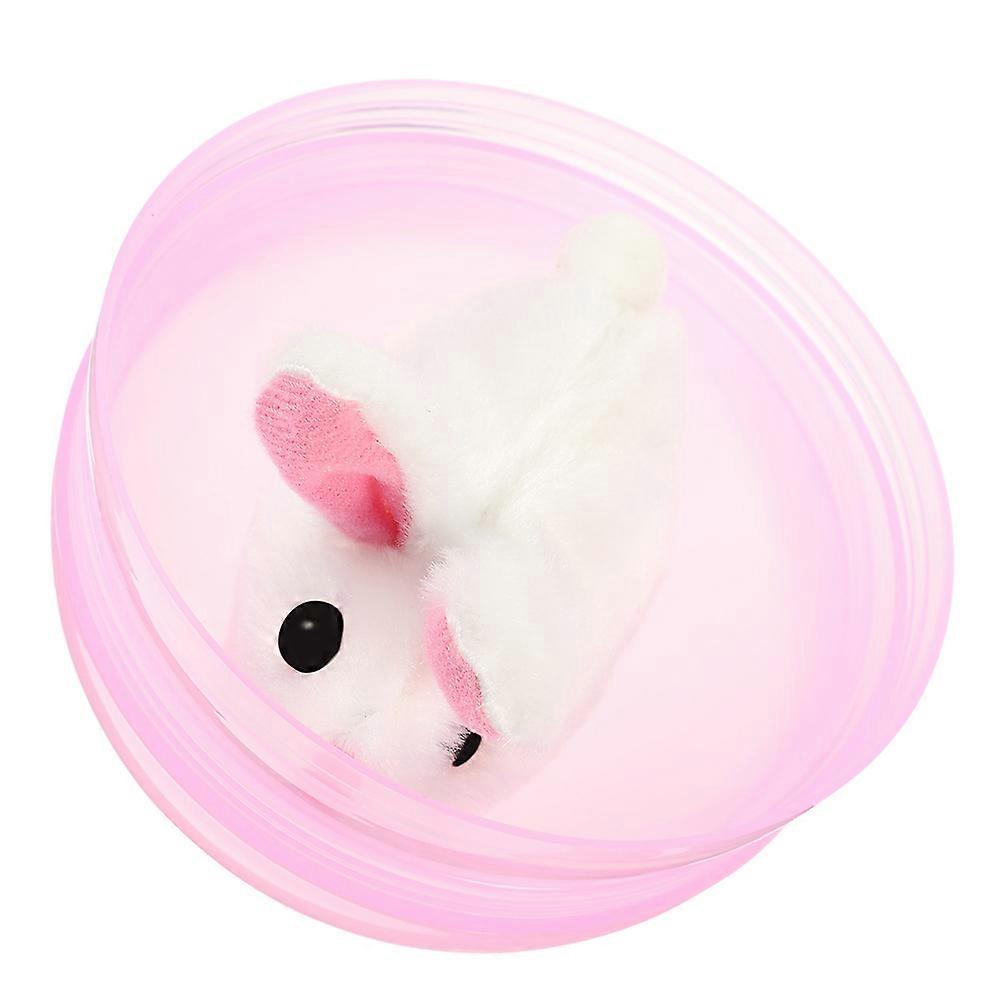 Cat Teaser Toy Plush Hamster Ball for Cat Chasing Play 5Pcs Set