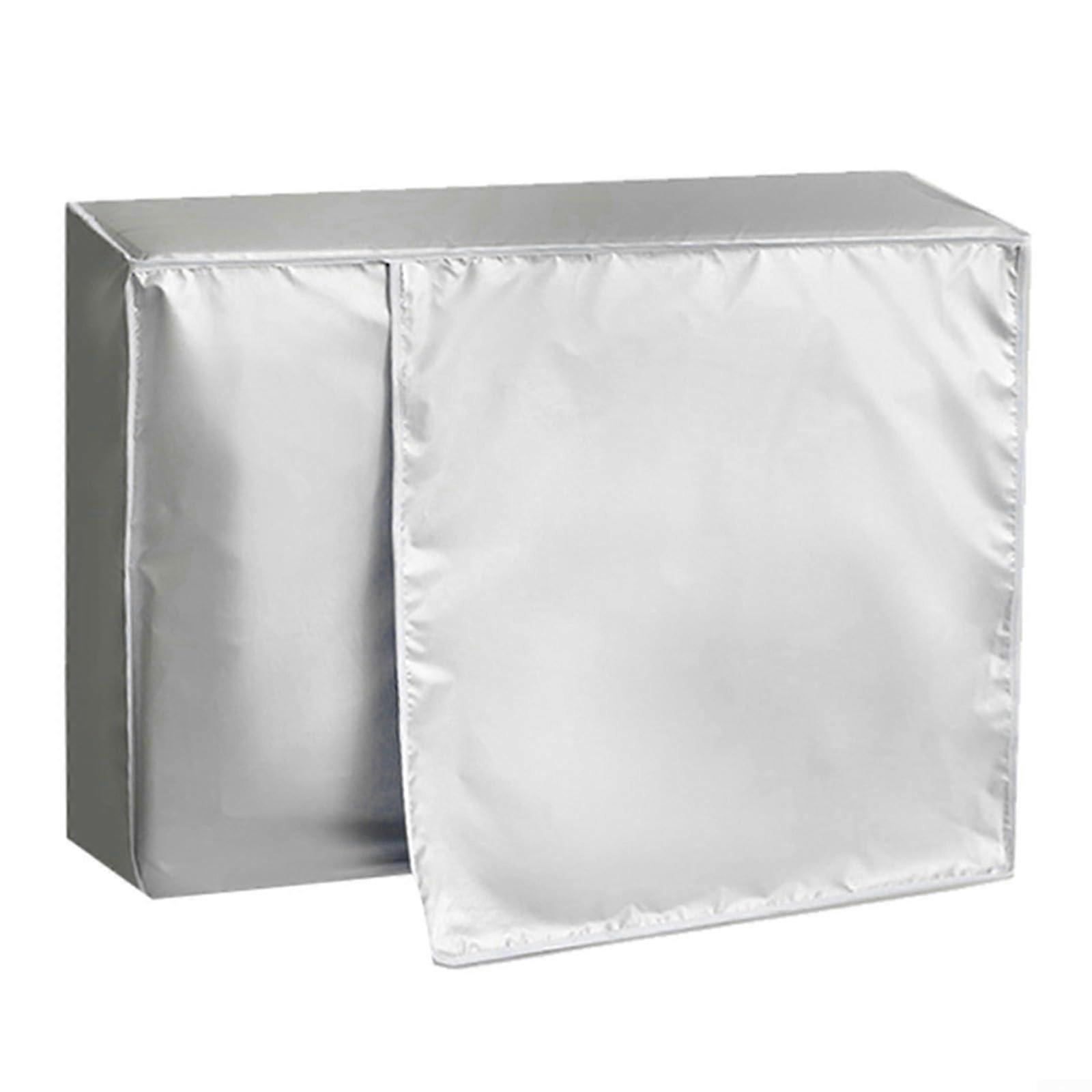 Waterproof Outdoor Air Conditioner Unit Cover Sunproof Dustproof Polyester for 2P Size