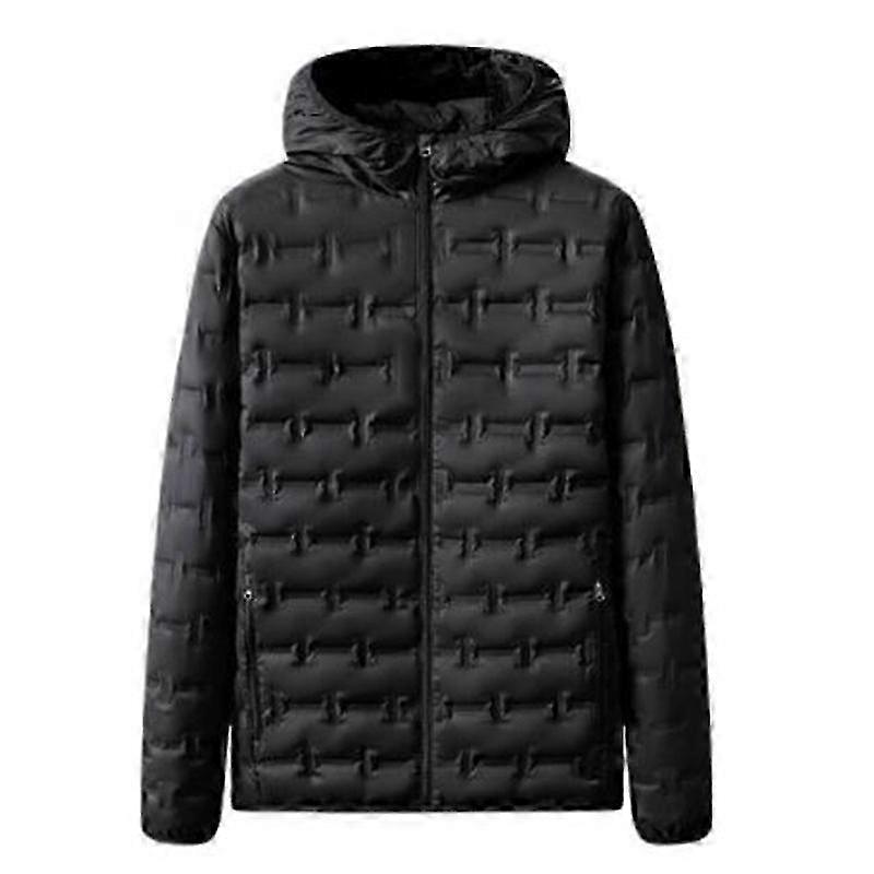2025 Men's Winter Light Down Jacket Hooded Short Jacket