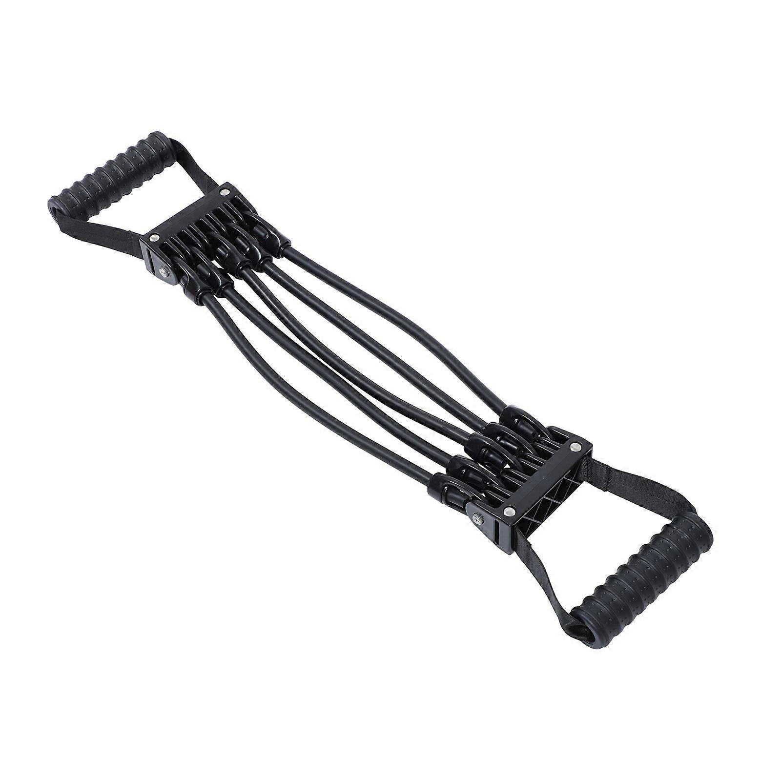 Black Chest Puller Resistance Band for Muscle Training 1Pcs