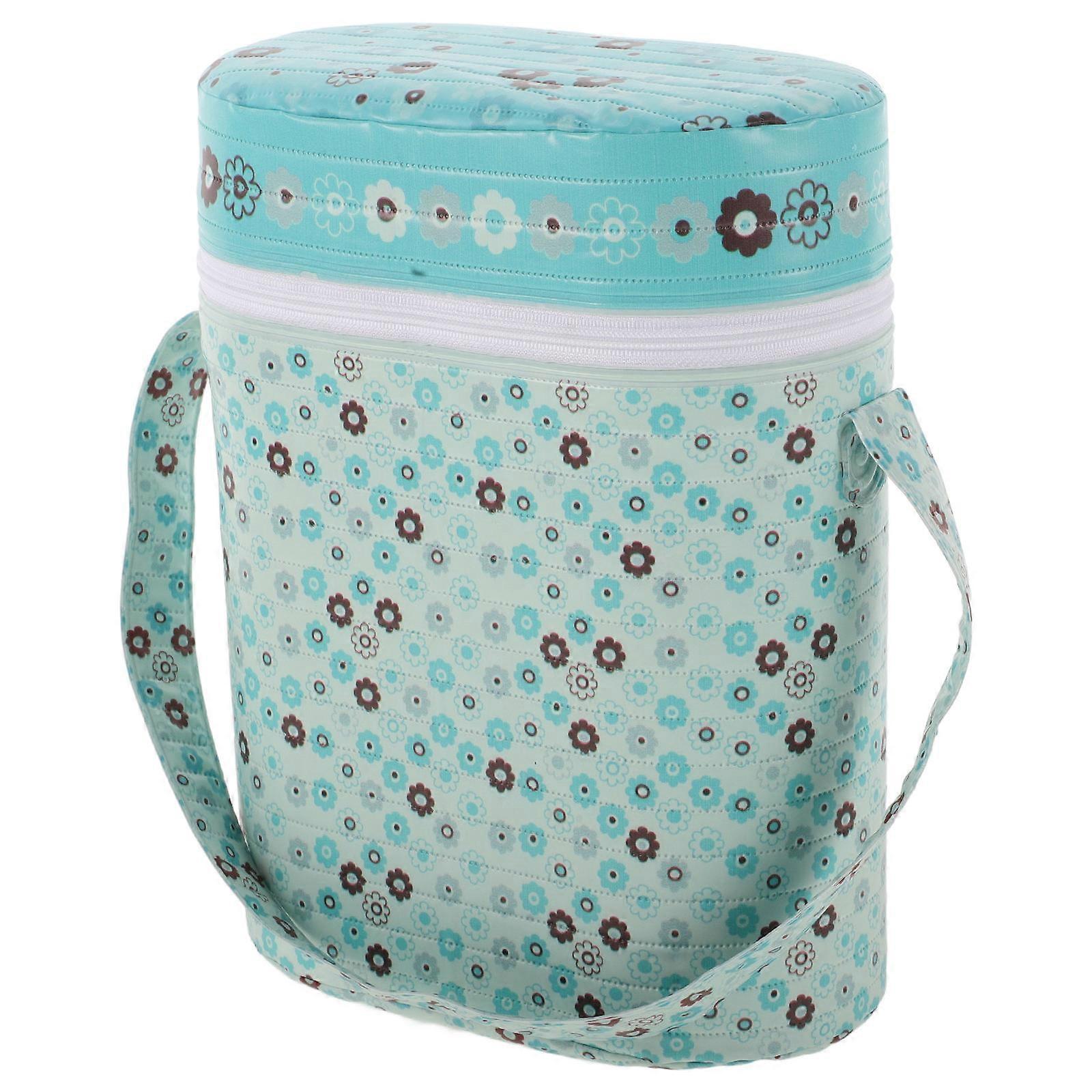 Insulated Cooler Bag for Bottle Storage White